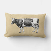 乳牛 ランバークッション (正面)