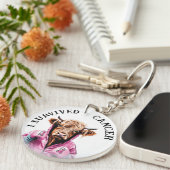 乳生き延びがん牛テーマ キーホルダー (正面右)