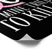 乳癌に気付いたあなたの乳房の鉱山が試みた ポスター (角)