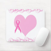 乳癌のデザイン マウスパッド (マウス)