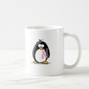 乳癌のペンギン コーヒーマグカップ