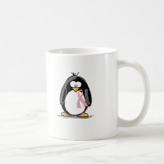 乳癌のペンギン コーヒーマグカップ