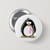 乳癌のペンギン 缶バッジ (正面&裏面)