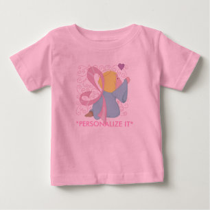 乳癌の天使のカスタマイズ可能な幼児Tシャツ ベビーTシャツ