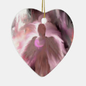 乳癌の天使 セラミックオーナメント (右)