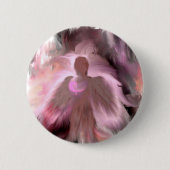 乳癌の天使 缶バッジ (正面)