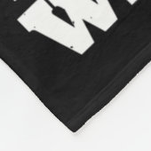 乳癌の姉妹の戦士ピンクの認識度リブ フリースブランケット (角)