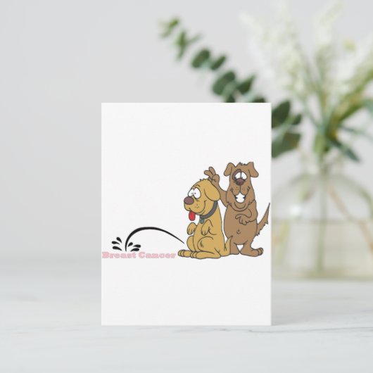 乳癌の小便 ポストカード (スタンド正面)