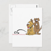 乳癌の小便 ポストカード (正面/裏面)