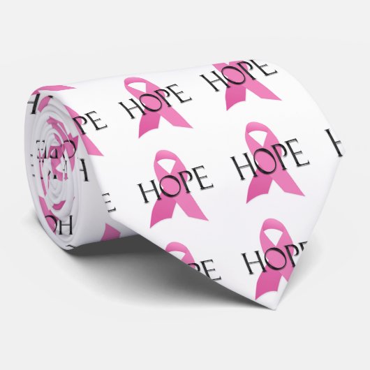 乳癌の希望のタイ ネクタイ (ロール)