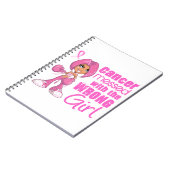 乳癌の戦闘の女の子1 ノートブック (左側)