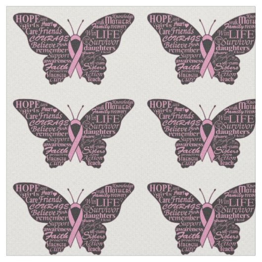 乳癌の生地 ファブリック (クローズアップ)