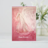 乳癌の生存者のための休日カード サンキューカード (スタンド正面)