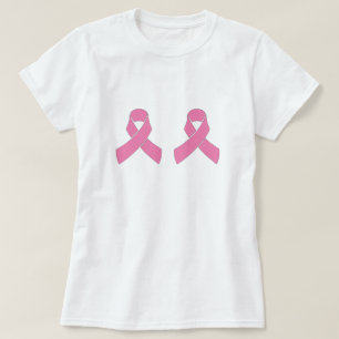 乳癌の生存者の乳房切除 Tシャツ