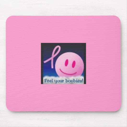 乳癌の生存者のmousepad マウスパッド (正面)