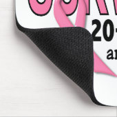 乳癌の生存者20+ 年及びカウント マウスパッド (コーナー)