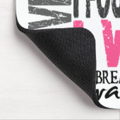 乳癌の生存者4 マウスパッド (コーナー)