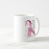 乳癌の生存者 コーヒーマグカップ (正面右)