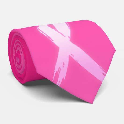 乳癌の認識度のタイ ネクタイ (ロール)
