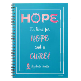 乳癌の認識度のパーソナライズなノート ノートブック