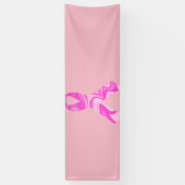 乳癌の認識度のパーティーの供給および旗 横断幕 (縦)