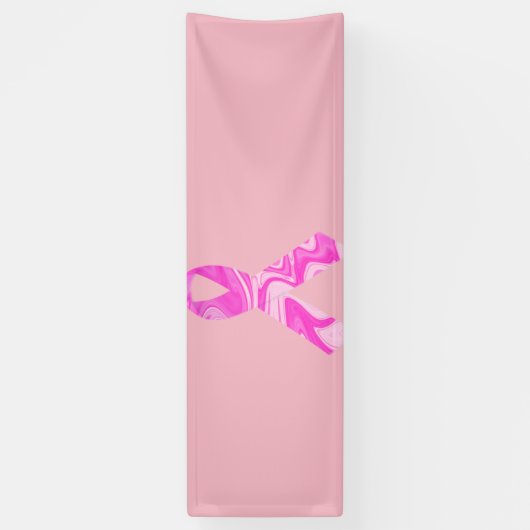 乳癌の認識度のパーティーの供給および旗 横断幕 (縦)