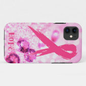 乳癌の認識度の電話箱 Case-Mate iPhoneケース (裏面(横))