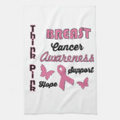 乳癌の認識度 キッチンタオル (縦)