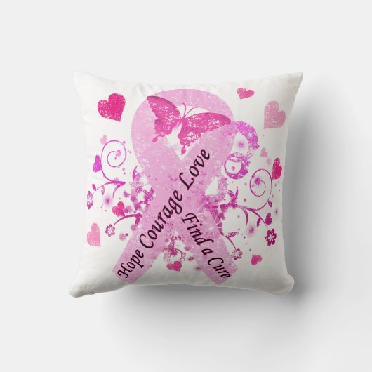 乳癌の認識度 クッション (裏面)