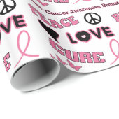 乳癌の認識度 ラッピングペーパー (ロールコーナー)