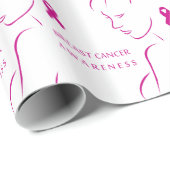 乳癌の認識度 ラッピングペーパー (ロールコーナー)