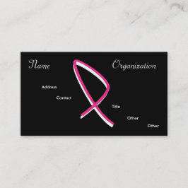 乳癌の認識度 名刺