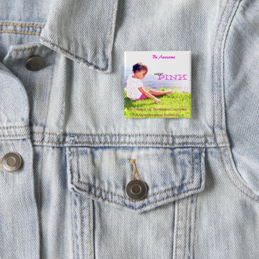 乳癌の認識度 缶バッジ (インサイチュ)