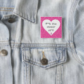 乳癌の認識度-蟹座は失礼なPinです 缶バッジ (インサイチュ)