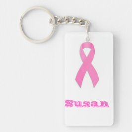 乳癌のAwarnessのキーホルダー キーホルダー