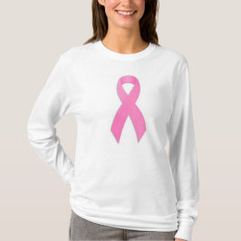 乳癌のAwarnessの長袖のTシャツ Tシャツ