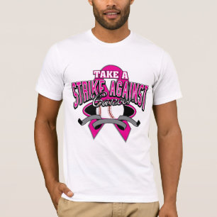 乳癌は蟹座に対して殴打を取ります Tシャツ