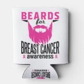 乳癌ピンクヒゲ用認識度ひげ 缶クーラー (裏面)