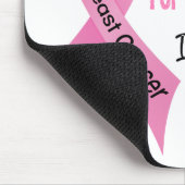 乳癌私は得意気にピンク1を身に着けています マウスパッド (コーナー)