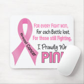 乳癌私は得意気にピンク1を身に着けています マウスパッド (マウス)