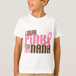 乳癌私は私のナナ6.3のためのピンクを身に着けています Tシャツ