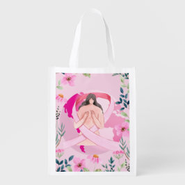 乳癌認識度用ピンクリボン エコバッグ