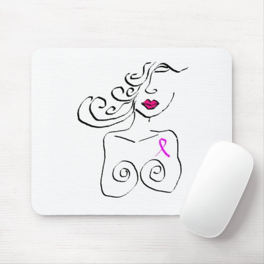 乳癌 マウスパッド (マウス)