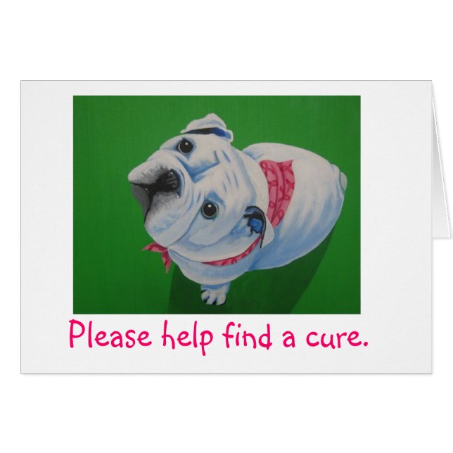 乳癌、雄牛犬 (正面横)