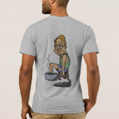 乳癌 Tシャツ (裏面)