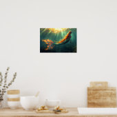 乳白色の人魚 ポスター (キッチン)