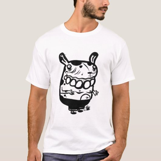 乳白色の Tシャツ (正面)