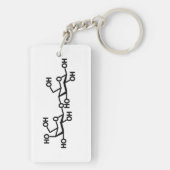 乳糖乳構造 キーホルダー (裏面)