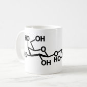 乳糖乳構造 コーヒーマグカップ (正面左)