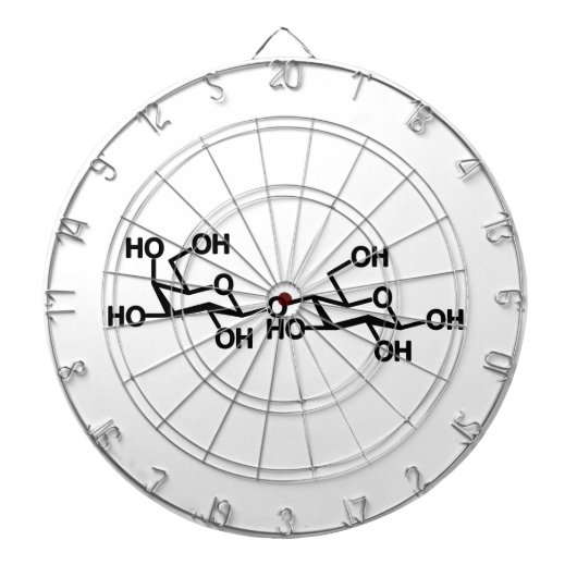 乳糖乳構造 ダーツボード (正面)